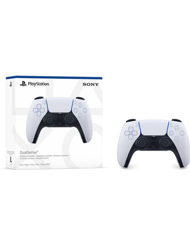 Gamepad SONY Playstation 5 DualSense, Alb | Negru