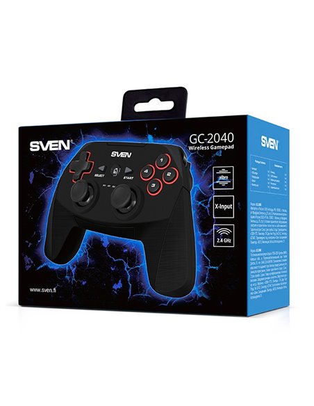 Геймпад SVEN GC-2040, Чёрный