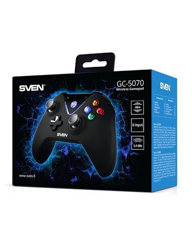 Геймпад SVEN GC-5070, Чёрный