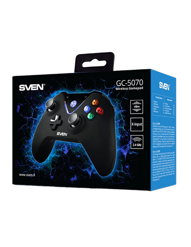 Геймпад SVEN GC-5070, Чёрный