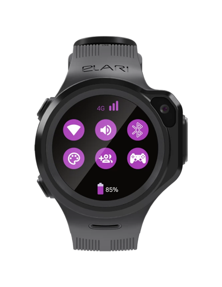 Детские часы Elari KidPhone 4GR, Чёрный