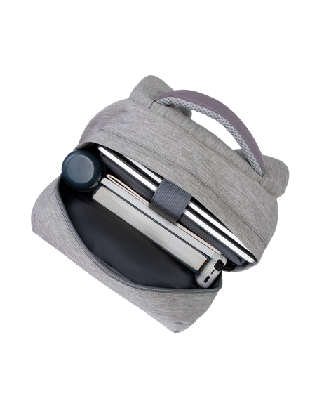 Rucsac pentru Laptop RivaCase Prater, 15.6", Poliester, Gri/Moca Rucsac pentru Laptop RivaCase Prater, 15.6", Poliester, Gri/Moca