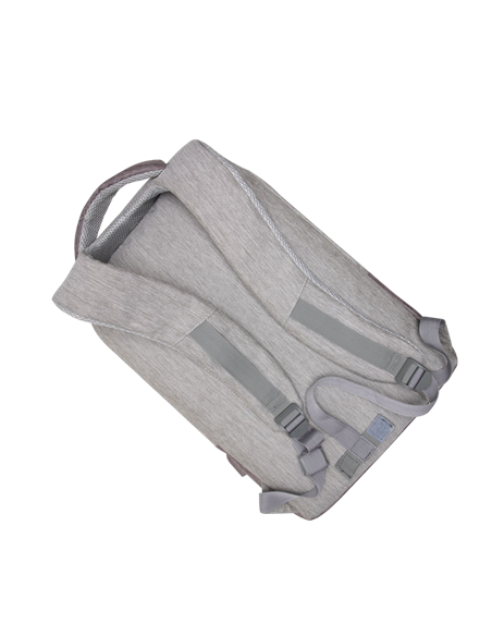 Rucsac pentru Laptop RivaCase Prater, 15.6", Poliester, Gri/Moca Rucsac pentru Laptop RivaCase Prater, 15.6", Poliester, Gri/Moca