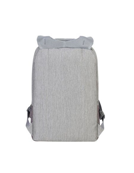 Rucsac pentru Laptop RivaCase Prater, 15.6", Poliester, Gri/Moca Rucsac pentru Laptop RivaCase Prater, 15.6", Poliester, Gri/Moca