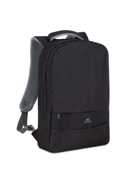 Rucsac pentru Laptop RivaCase Prater, 15.6", Poliester, Negru Rucsac pentru Laptop RivaCase Prater, 15.6", Poliester, Negru