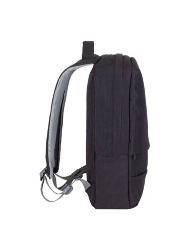 Rucsac pentru Laptop RivaCase Prater, 15.6", Poliester, Negru