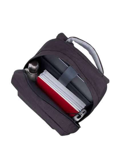 Rucsac pentru Laptop RivaCase Prater, 15.6", Poliester, Negru Rucsac pentru Laptop RivaCase Prater, 15.6", Poliester, Negru