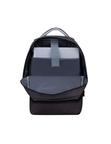 Rucsac pentru Laptop RivaCase Prater, 15.6", Poliester, Negru