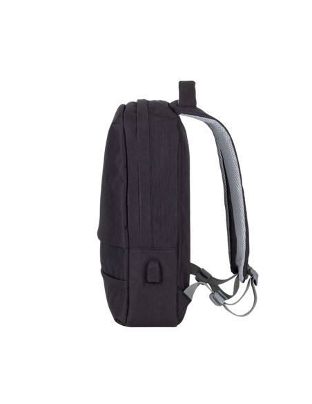 Rucsac pentru Laptop RivaCase Prater, 15.6", Poliester, Negru Rucsac pentru Laptop RivaCase Prater, 15.6", Poliester, Negru