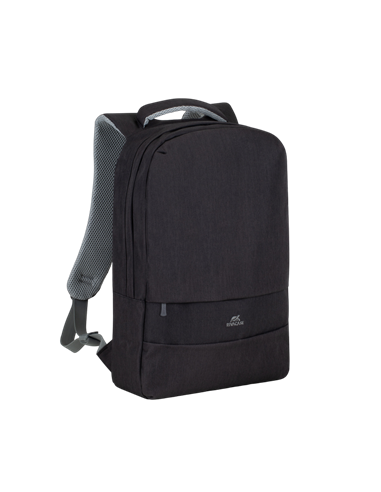 Rucsac pentru Laptop RivaCase Prater, 15.6", Poliester, Negru