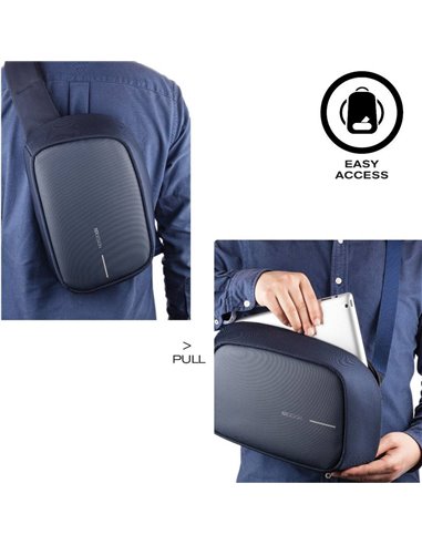 Geantă pentru Tabletă Bobby Sling, 9,7", Poliester, Albastru închis