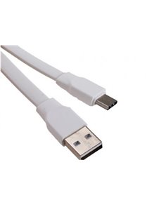 Cablu încărcare și sincronizare Xpower Type-C cable Durable, USB Type-A/USB Type-C, 1m, Alb 2