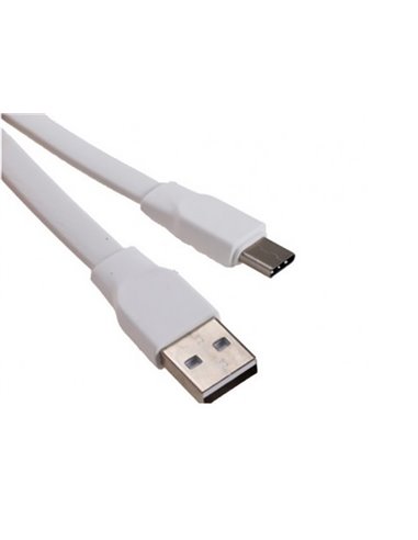 Cablu încărcare și sincronizare Xpower Type-C cable Durable, USB Type-A/USB Type-C, 1m, Alb
