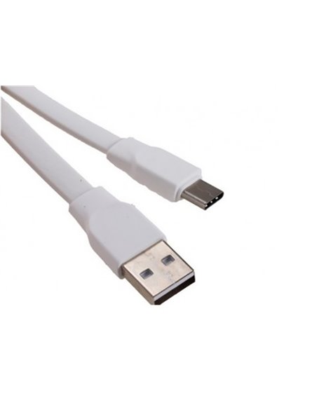 Cablu încărcare și sincronizare Xpower Type-C cable Durable, USB Type-A/USB Type-C, 1m, Alb