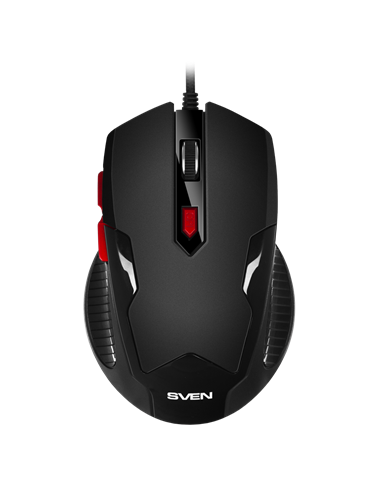 Клавиатура, мышь и коврик для мыши SVEN GS-9200, Проводное, Черный/Красный