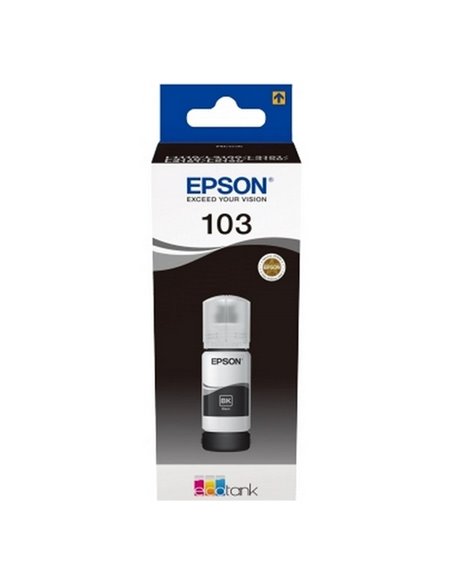 Контейнер с чернилами Epson 103 EcoTank, 65мл, Черный
