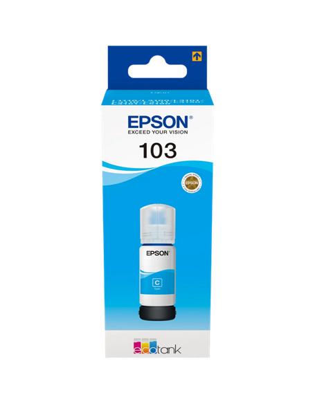 Recipient de cerneală Epson 103 EcoTank, 65ml, Cyan