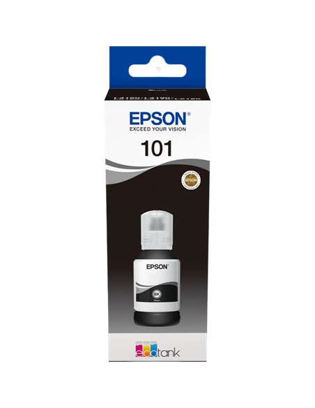 Recipient de cerneală Epson 101 EcoTank, 127ml, Negru