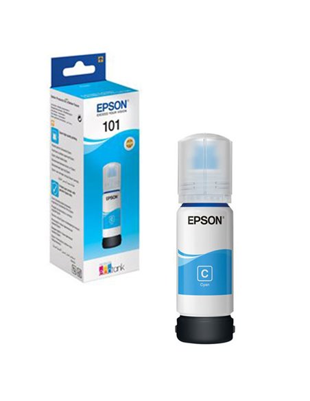Recipient de cerneală Epson 101 EcoTank, 70ml, Cyan