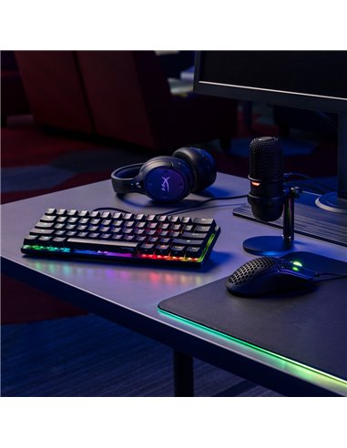 Клавиатура HyperX Alloy Origins 60, Проводное, Чёрный