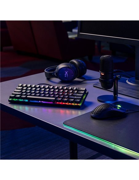Клавиатура HyperX Alloy Origins 60, Проводное, Чёрный