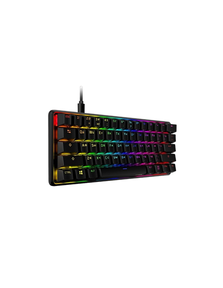 Клавиатура HyperX Alloy Origins 60, Проводное, Чёрный