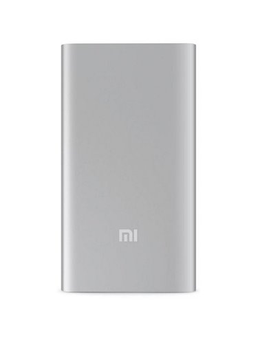 Acumulator extern Xiaomi Power Bank 2, 5000mAh, Argintiu