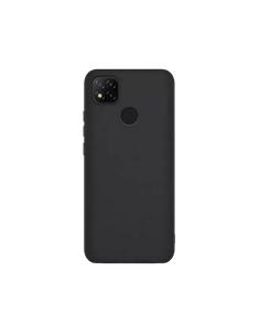 Husă Xcover Redmi 9C - Soft Touch (Microfiber), Negru