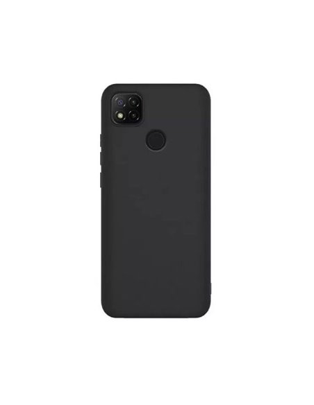 Husă Xcover Redmi 9C - Soft Touch (Microfiber), Negru