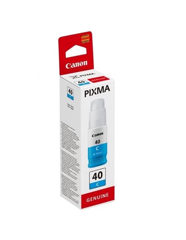 Контейнер с чернилами Canon GI-40, 70мл, Голубой