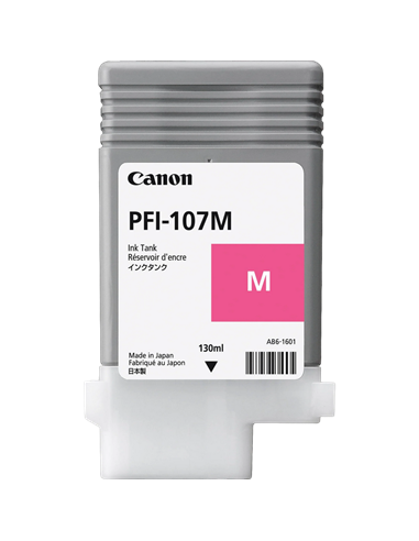 Картридж чернильный Canon PFI-107, 130мл, Пурпурный