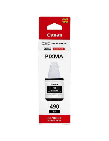 Контейнер с чернилами Canon GI-490, 135мл, Черный