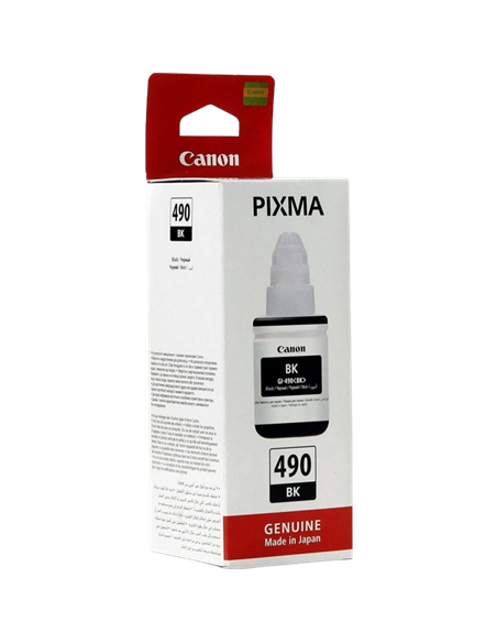 Контейнер с чернилами Canon GI-490, 135мл, Черный