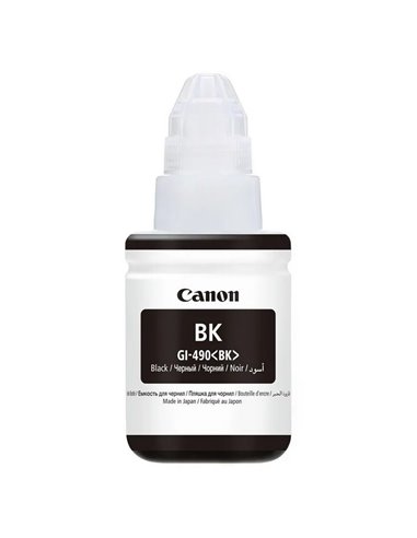Контейнер с чернилами Canon GI-490, 135мл, Черный