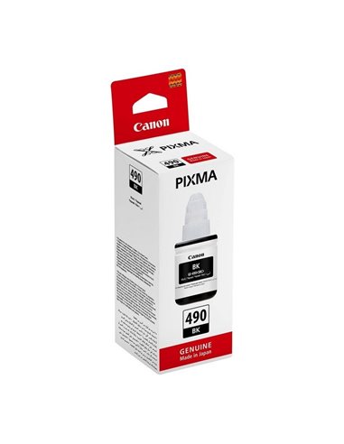 Контейнер с чернилами Canon GI-490, 135мл, Черный