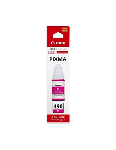 Контейнер с чернилами Canon GI-490, 70мл, Пурпурный
