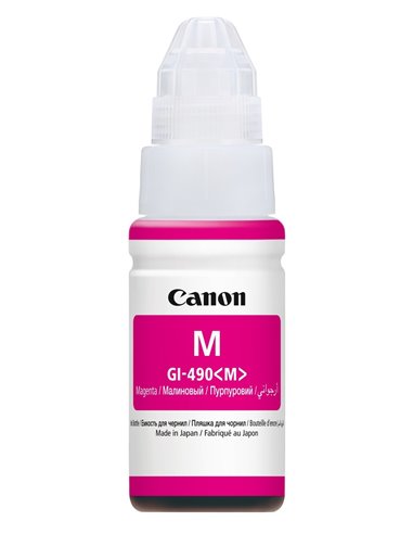 Контейнер с чернилами Canon GI-490, 70мл, Пурпурный