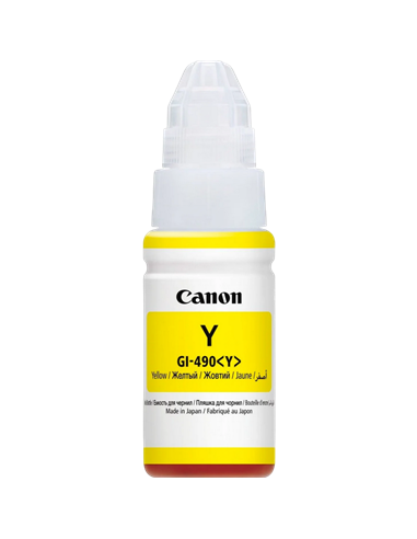 Контейнер с чернилами Canon GI-490, 0666C001, Желтый