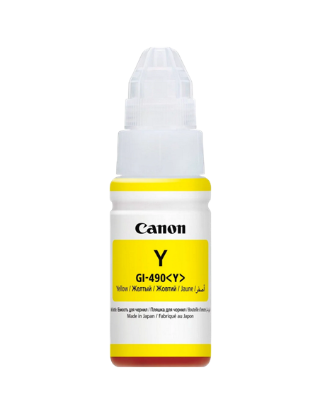 Контейнер с чернилами Canon GI-490, 0666C001, Желтый
