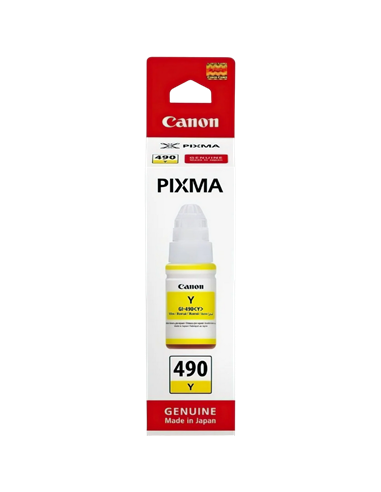 Контейнер с чернилами Canon GI-490, 0666C001, Желтый