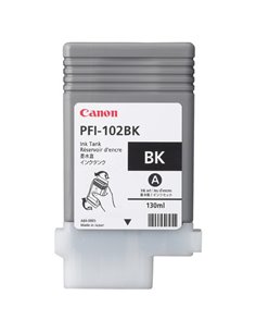 Картридж чернильный Canon PFI-102, 130мл, Черный 2