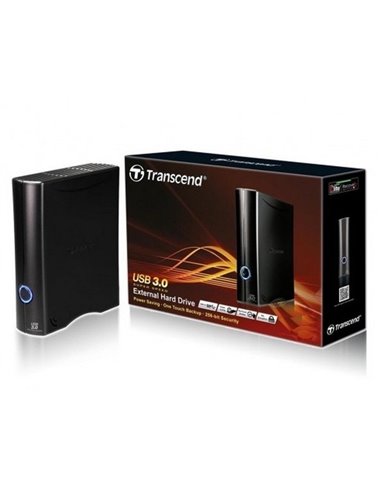 HDD extern pentru Desktop Transcend StoreJet 35T3, 8 TB, Negru (TS8TSJ35T3)
