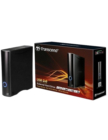 HDD extern pentru Desktop Transcend StoreJet 35T3, 8 TB, Negru (TS8TSJ35T3)