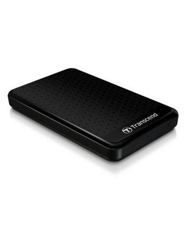 Внешний портативный жесткий диск Transcend StoreJet 25A3, 2 ТБ, Чёрный (TS2TSJ25A3K)