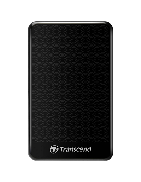 Внешний портативный жесткий диск Transcend StoreJet 25A3, 2 ТБ, Чёрный (TS2TSJ25A3K)