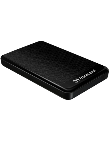 Внешний портативный жесткий диск Transcend StoreJet 25A3, 2 ТБ, Чёрный (TS2TSJ25A3K)