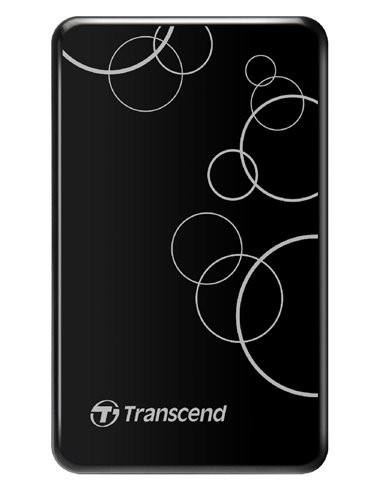HDD portabil extern Transcend StoreJet 25A3, 1 TB, Negru (TS1TSJ25A3K)