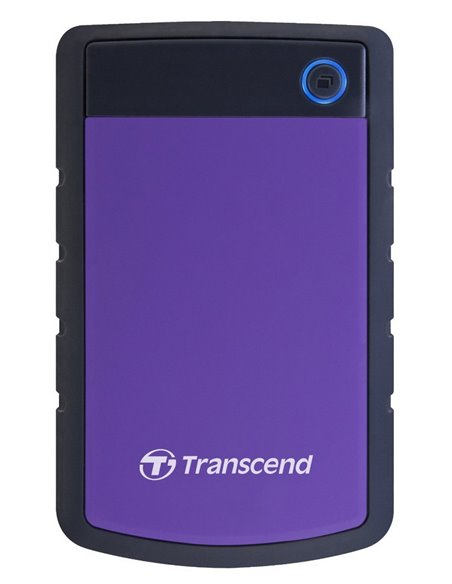 Внешний портативный жесткий диск Transcend StoreJet 25H3P, 4 TB, Purple (TS4TSJ25H3P)