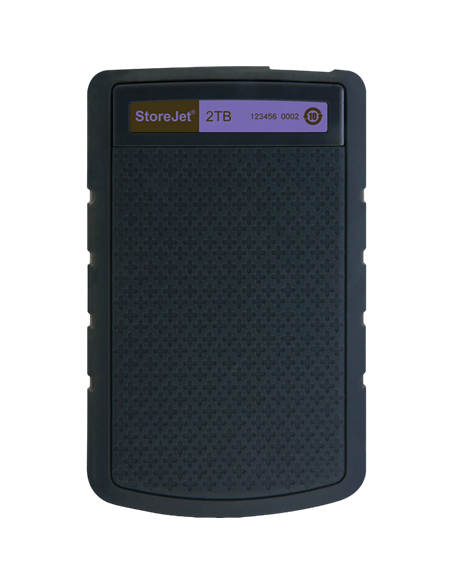 Внешний портативный жесткий диск Transcend StoreJet 25H3P, 2 ТБ, Purple (TS2TSJ25H3P)