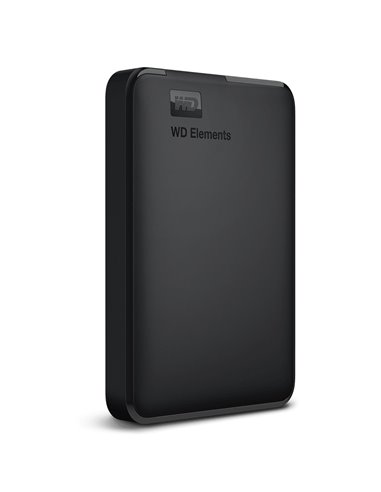 Внешний портативный жесткий диск Western Digital WD Elements, 4 TB, Чёрный (WDBU6Y0040BBK-WESN)